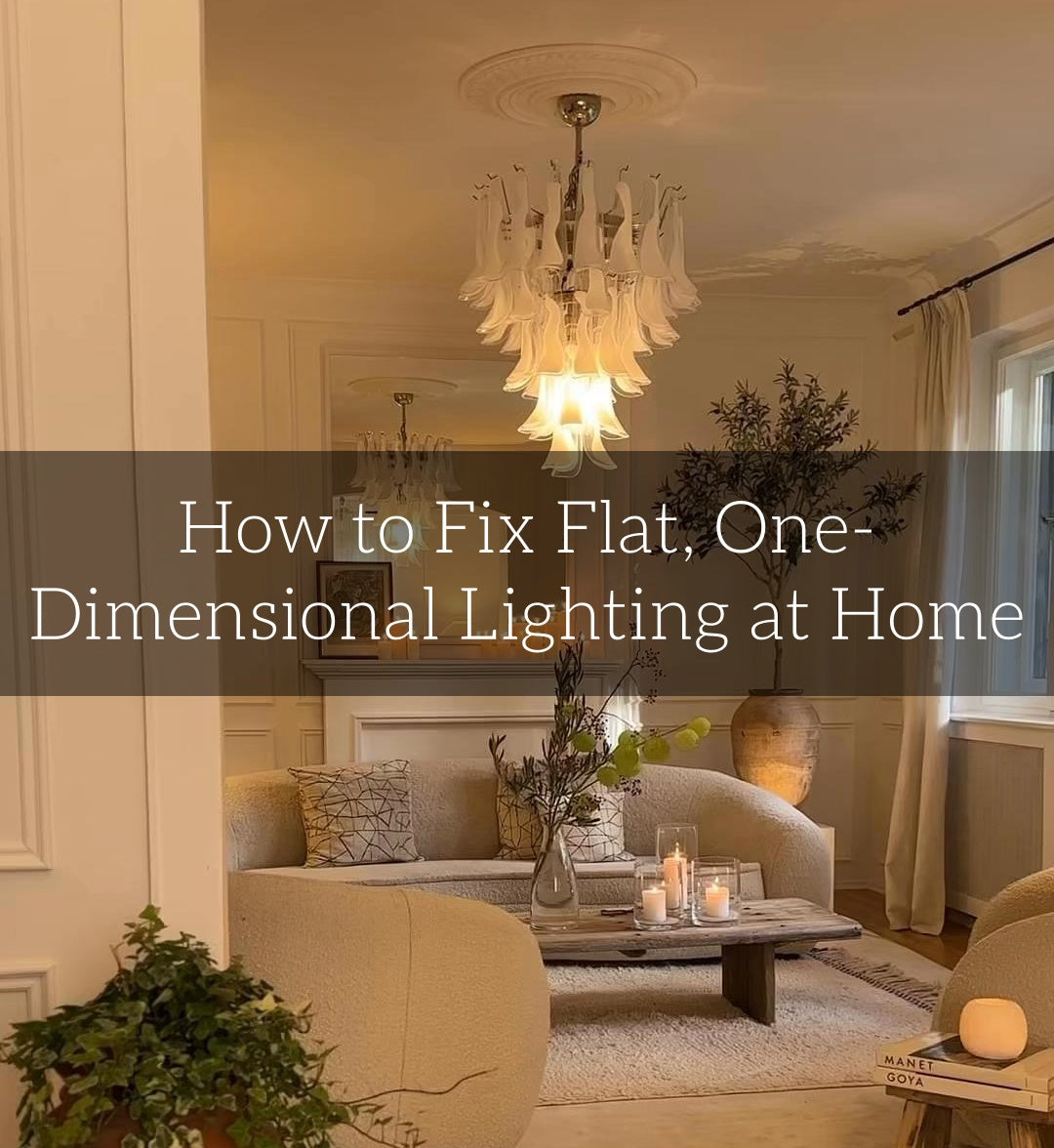 How to Fix Flat, One-Dimensional Lighting at Home? – Yovalighting