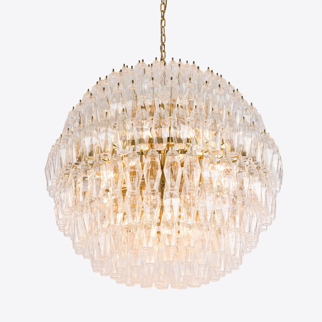 Clear Pallina Chandelier 28