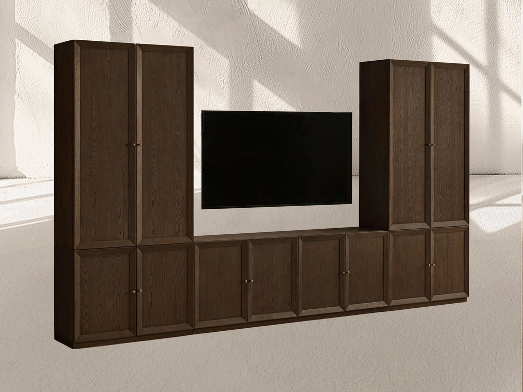 Nason Modular Media Cabinet Set