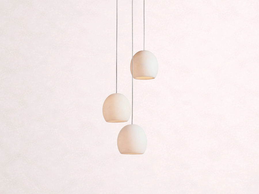 Arica Alabaster Round Chandelier