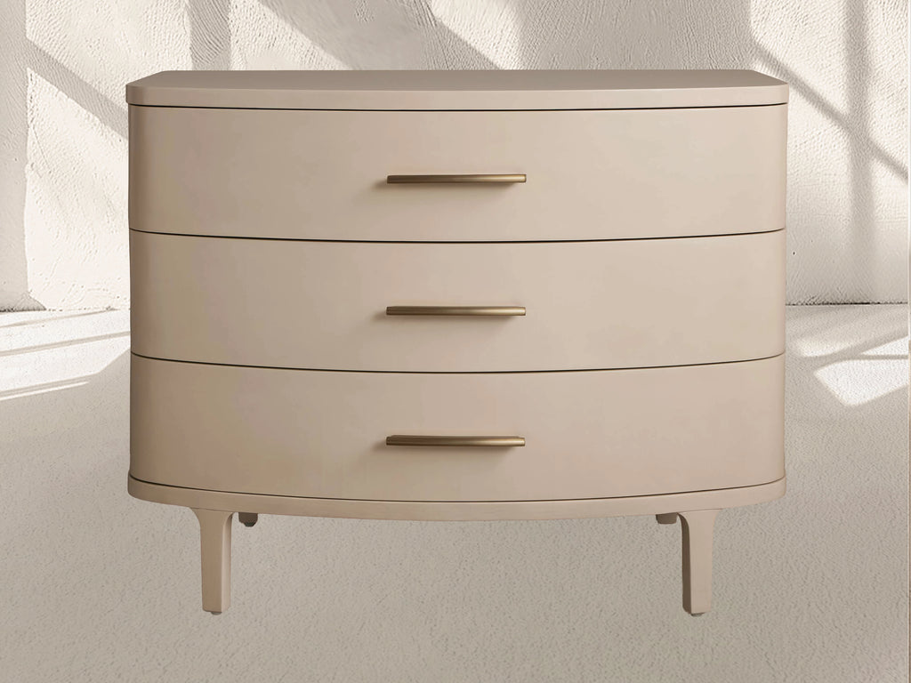 Danny Three-Drawer Chest in Fumo