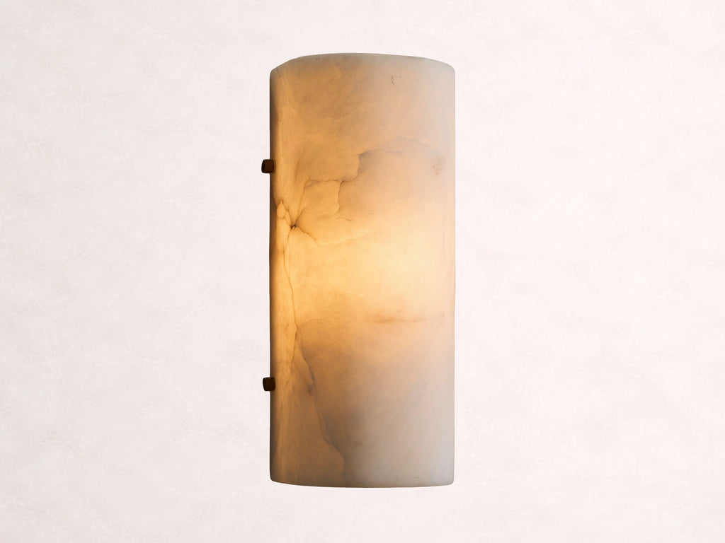 Chayla Alabaster Stone Sconce 12'' 18''H