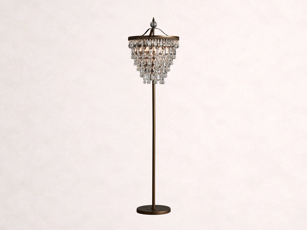 Anabella Crystal Floor Lamp 67''H