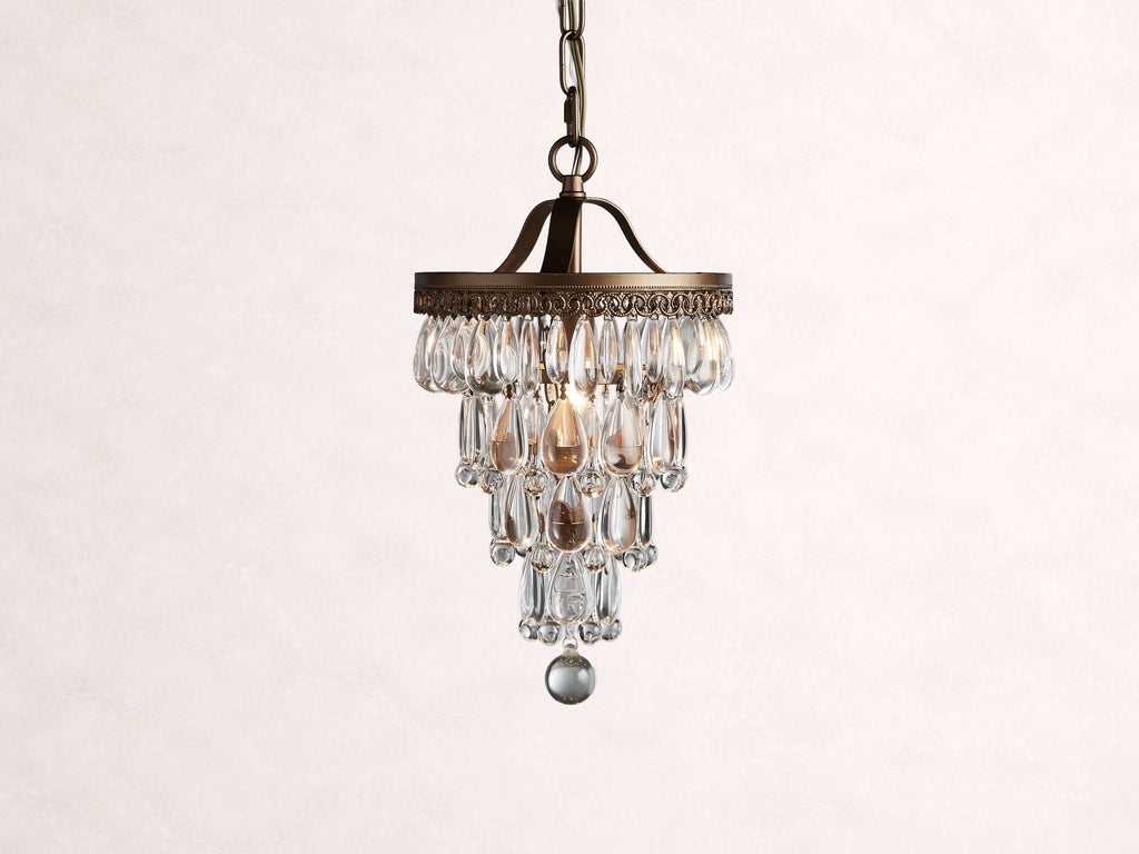 Anabella Crystal Pendant 9''D