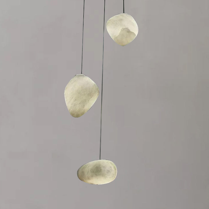 Alabaster Natural Stone Pendant, Creative Pendant Light - Yovalighting