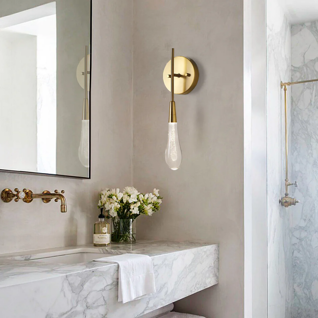 Soltaire Crystal Wall Sconce 5