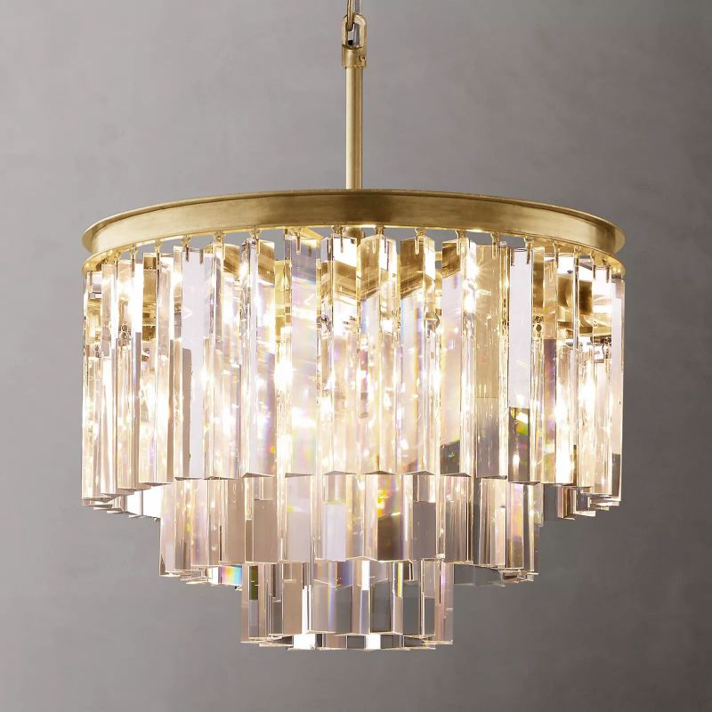 1920S Odeon Round Chandelier 20