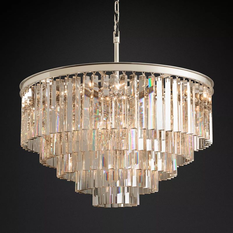 1920S Odeon Round Chandelier 32