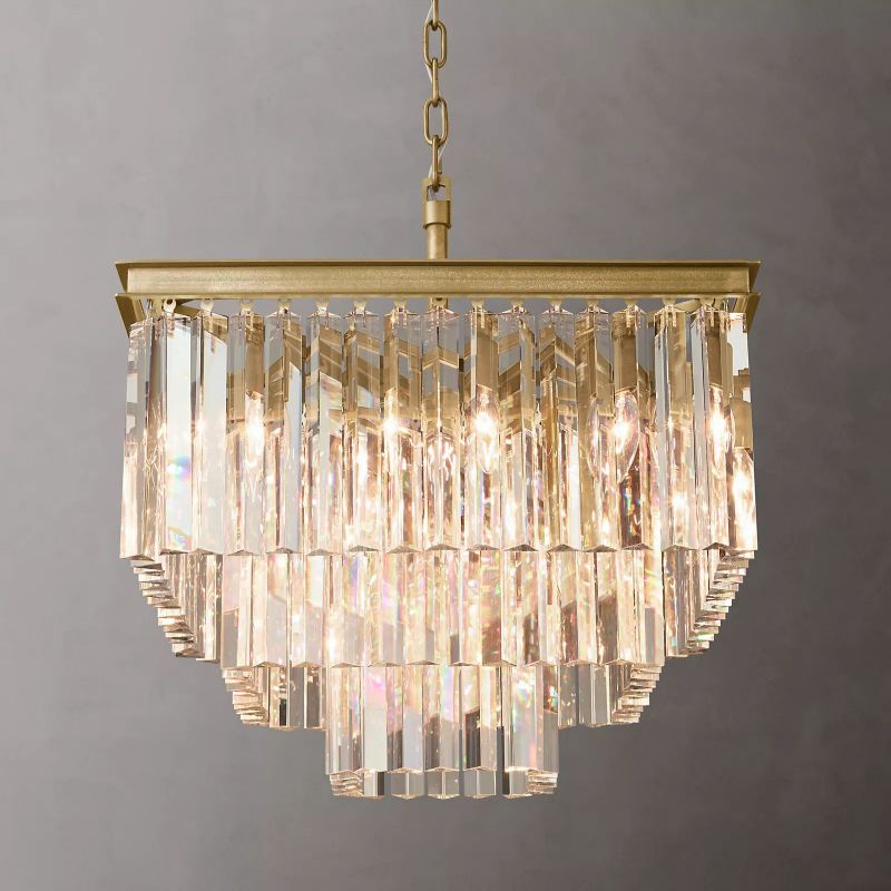 1920S Odeon Square Chandelier 22