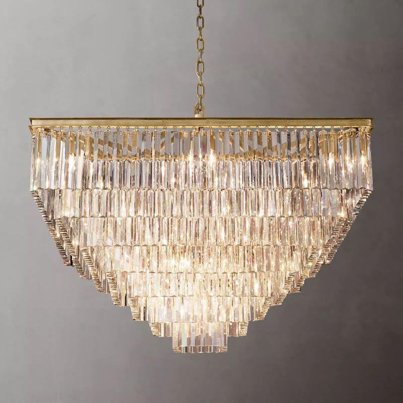 1920S Odeon Square Chandelier 47