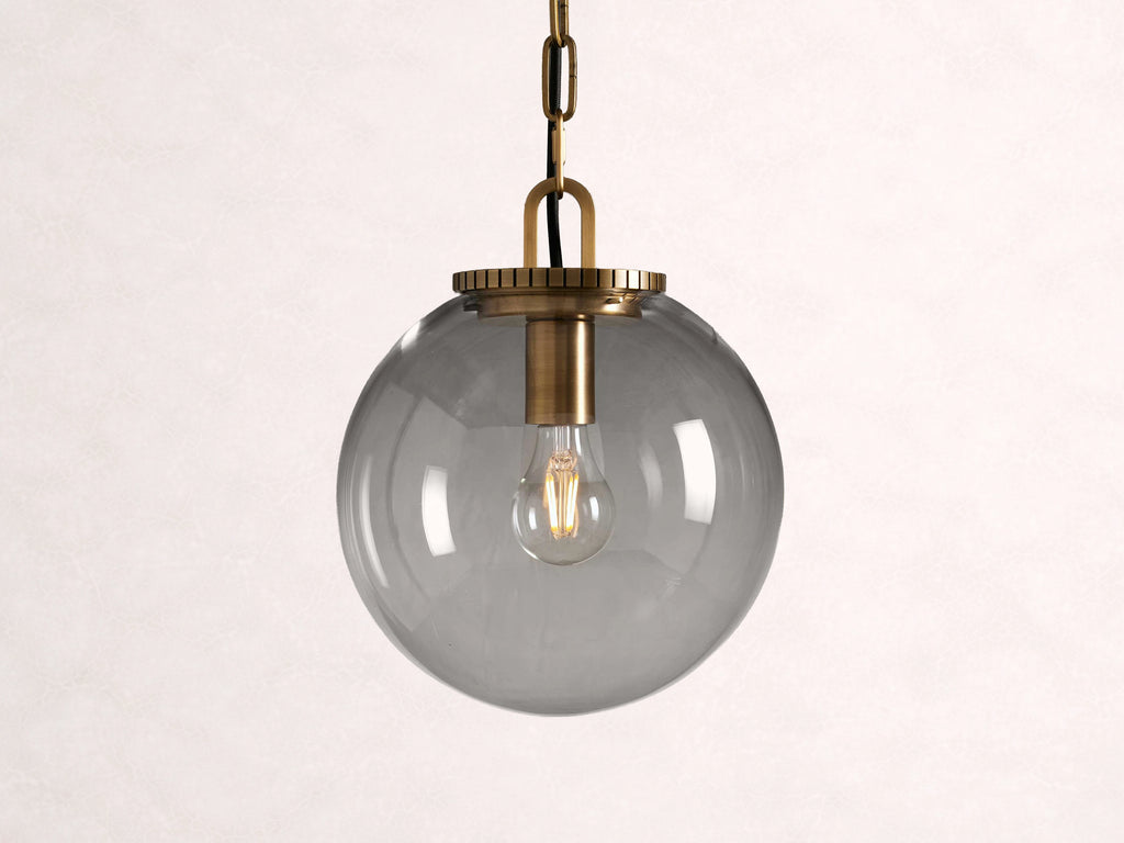 Wescott Globe Pendant with Chain