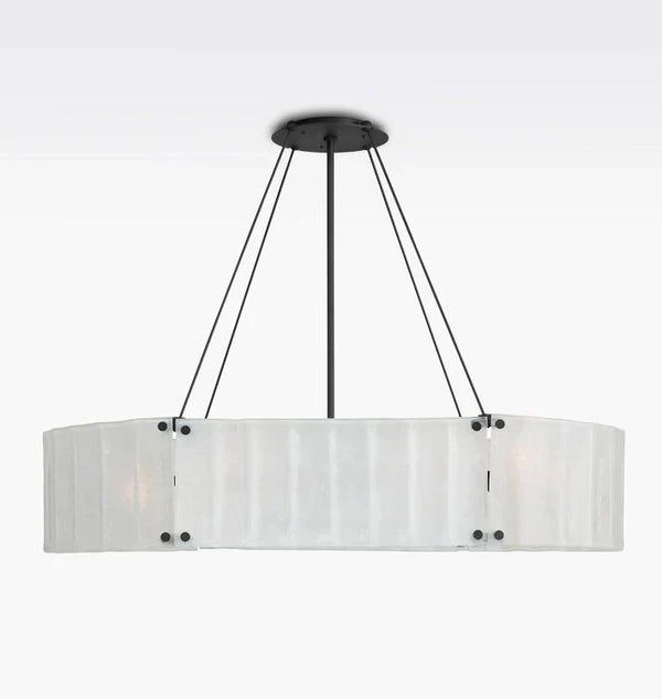 Willamette Glass Linear Chandelier 48"