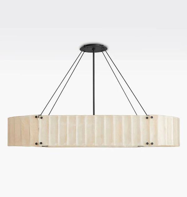 Willamette Glass Linear Chandelier 60"