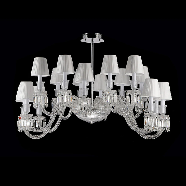 Auralite Lliana Classic Oval K9 Crystal Chandelier 16 Lights