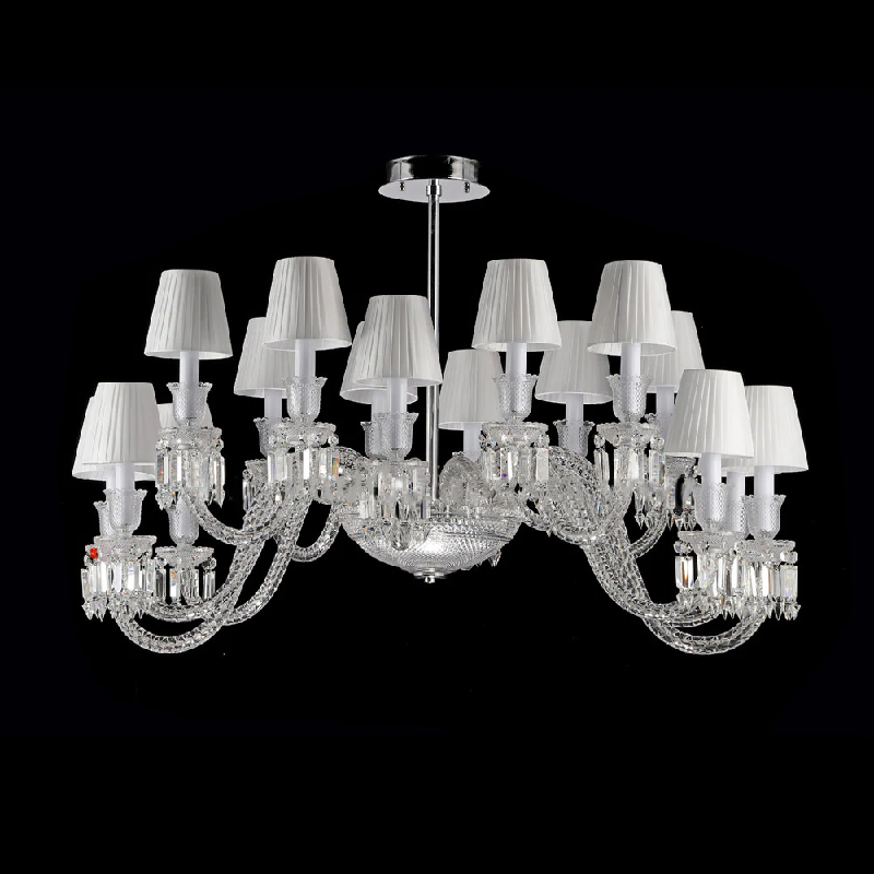 Auralite Lliana Classic Oval K9 Crystal Chandelier 16 Lights