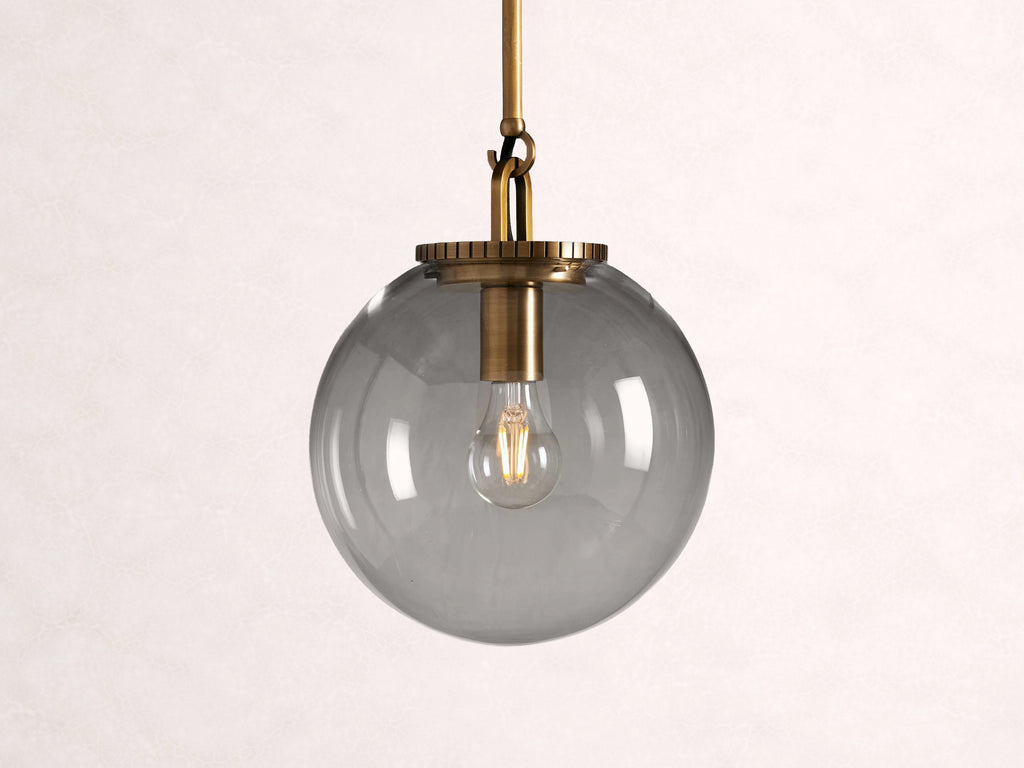 Wescott Globe Pendant with Rod