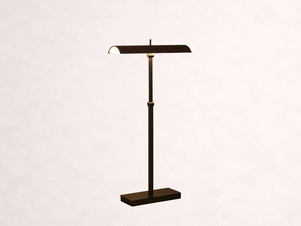 Abel Leather Floor Lamp