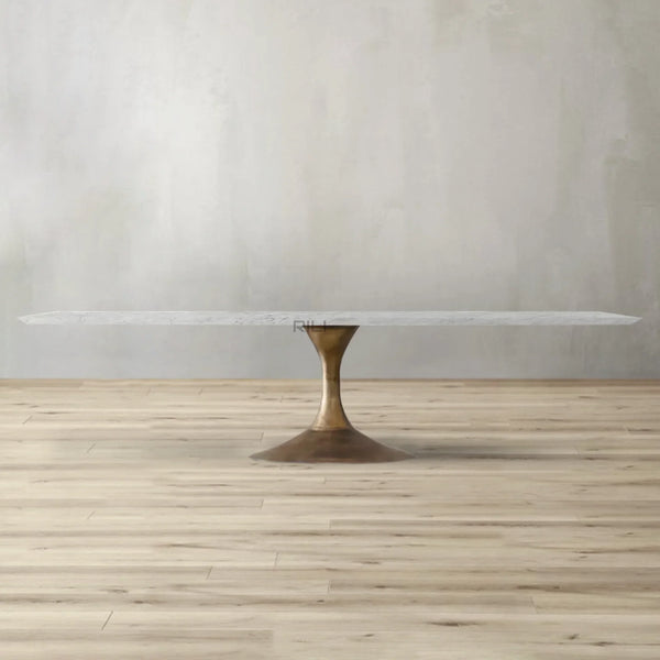 Aero Stone Rectangular Dining Table