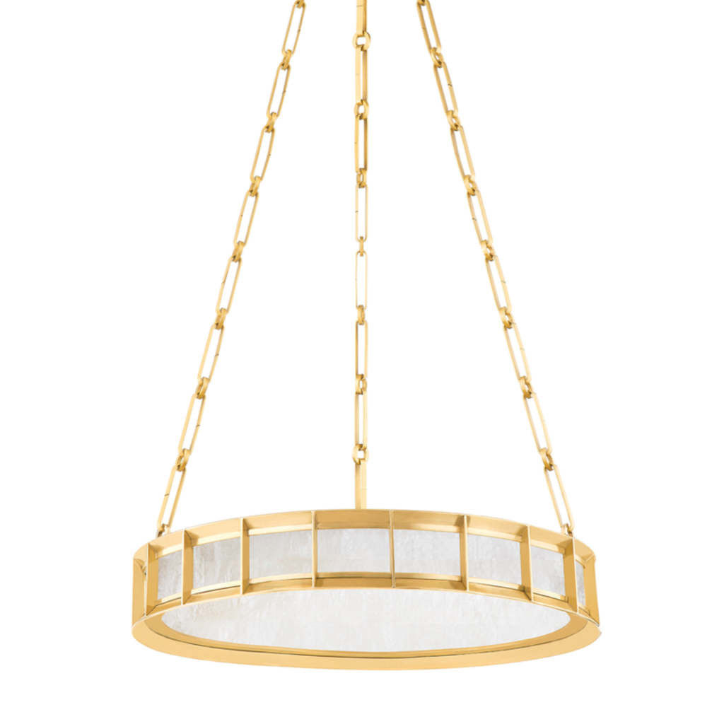 Leda Brass Chandelier
