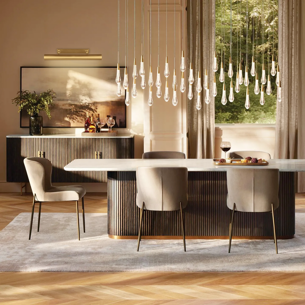 Soltaire Crystal Linear Chandelier 37