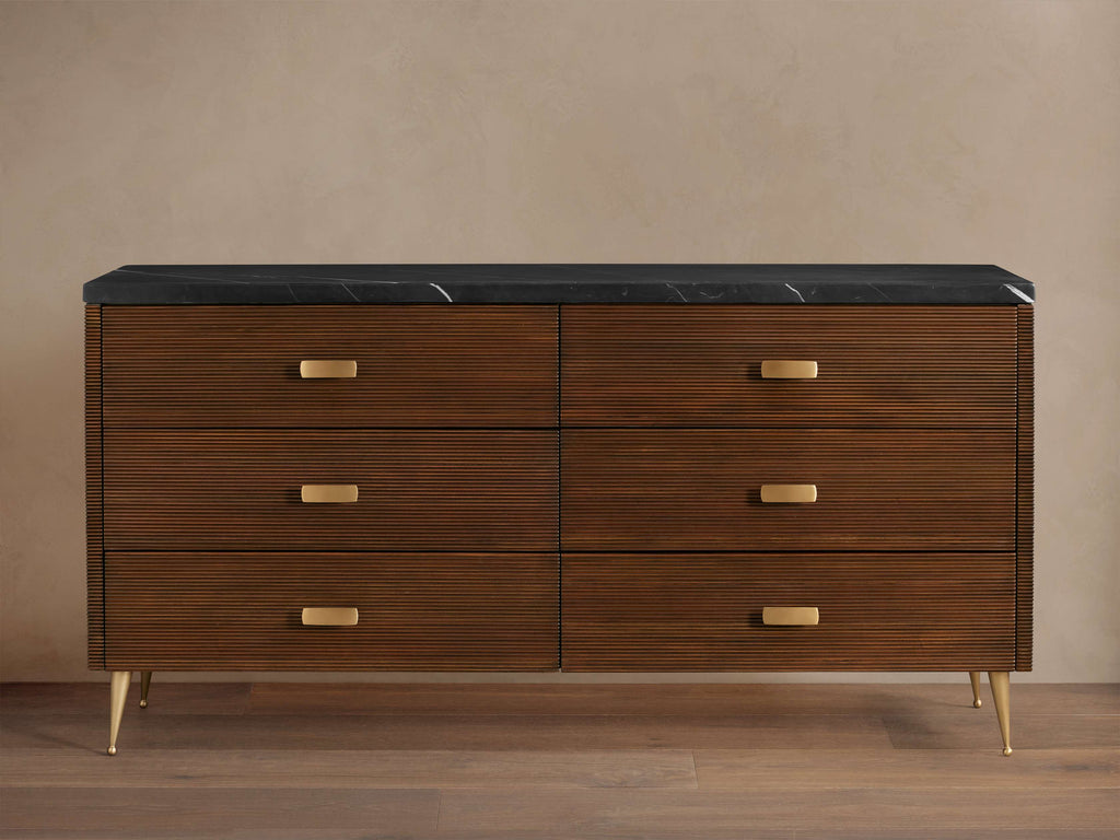 Giselle Six-Drawer Dresser