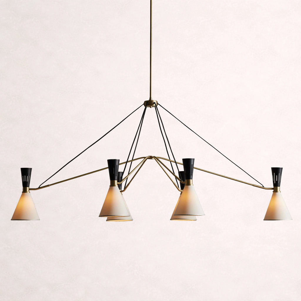 Ramsey 6-Light Linear Chandelier