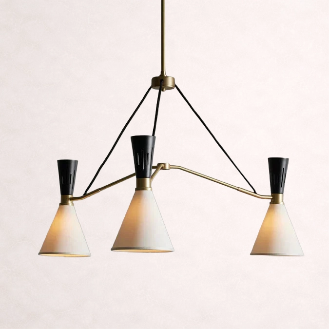 Ramsey 3-Light Round Chandelier