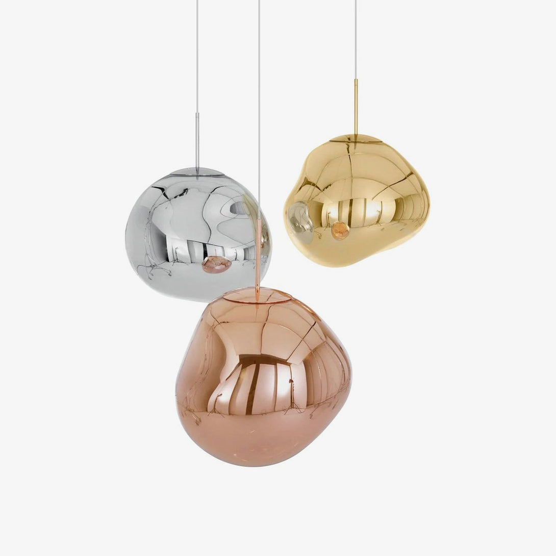 Multi Lava Round Chandelier - Yovalighting
