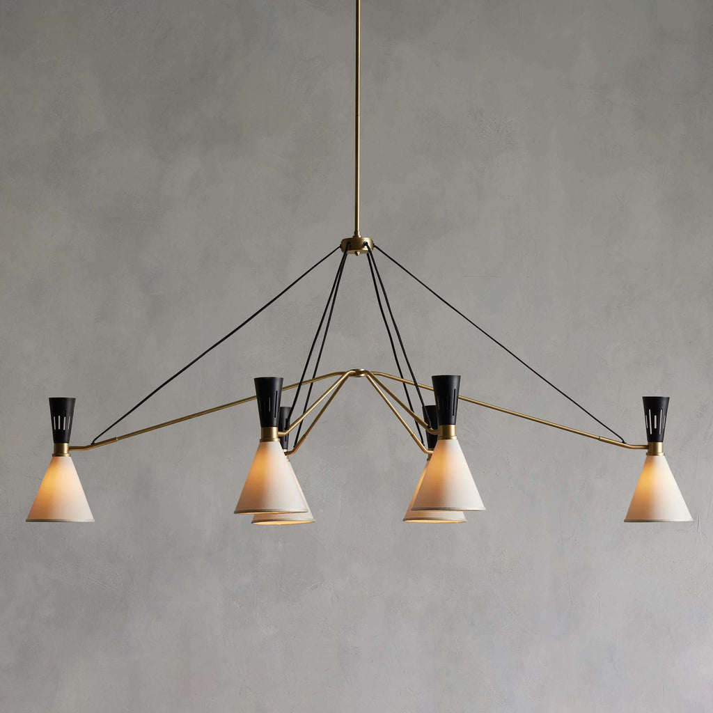 Ramsey 6-Light Linear Chandelier