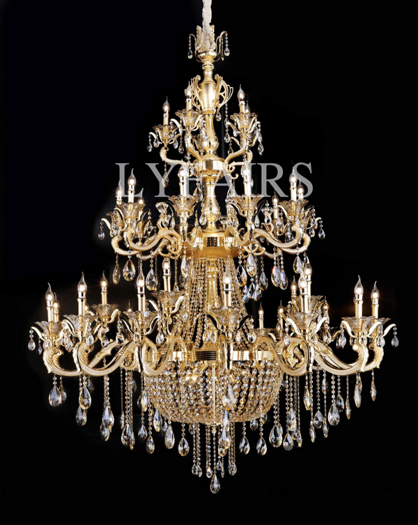 Maria Classic Royal Baroque Revival Vintage Chandelier