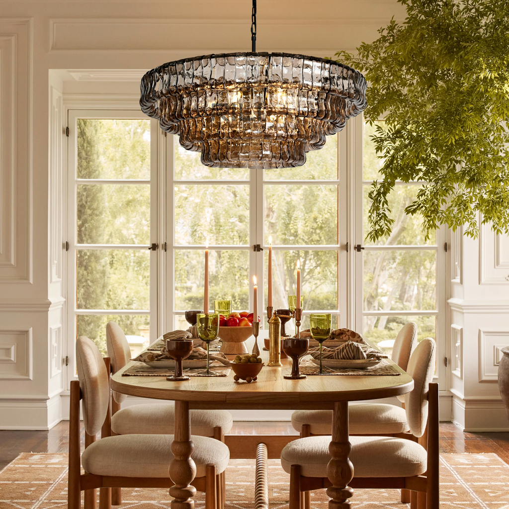 Ghiaccio Round Chandelier36'' 48