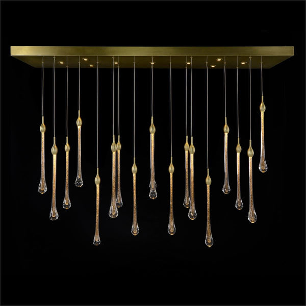 Luna: Thirty-Light Crystal Drop Chandelier
