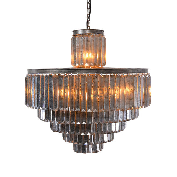 Antonio 22-Light Glass Chandelier