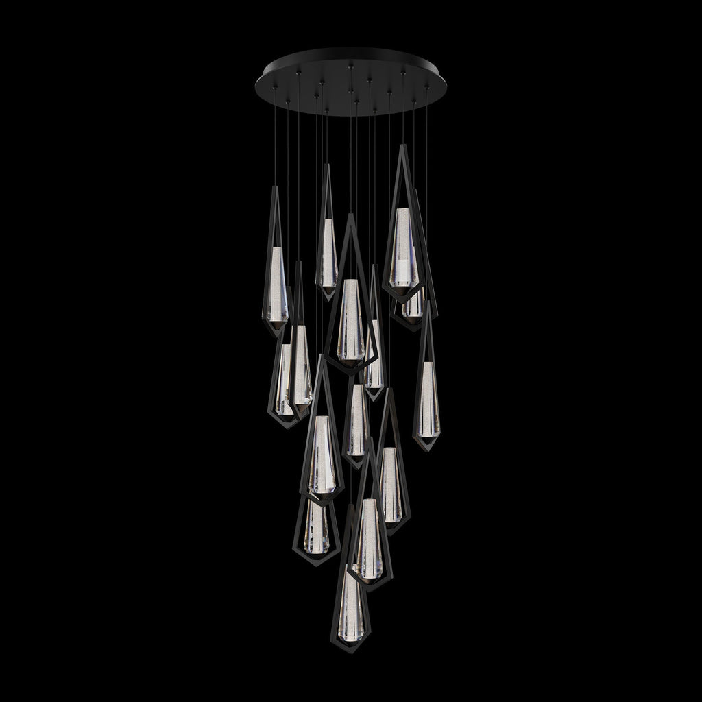 Schobek Crystal Round Chandelier 14 Light