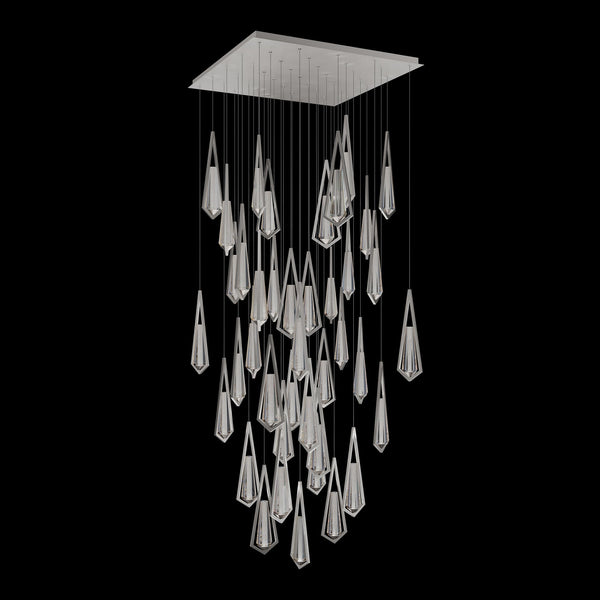 Schobek Crystal Linear Chandelier 40 Light