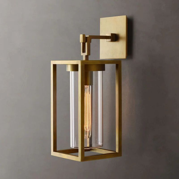 Backe Bass Square Outdoor Sconce