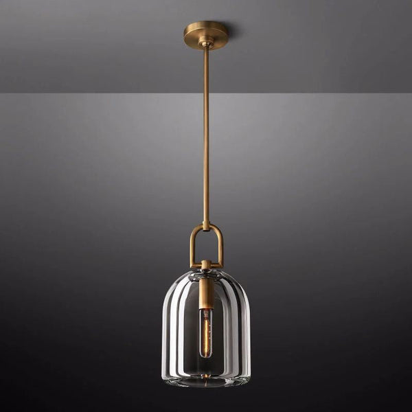 Bota Crystal Cloche Pendant 5'' 8''10''D