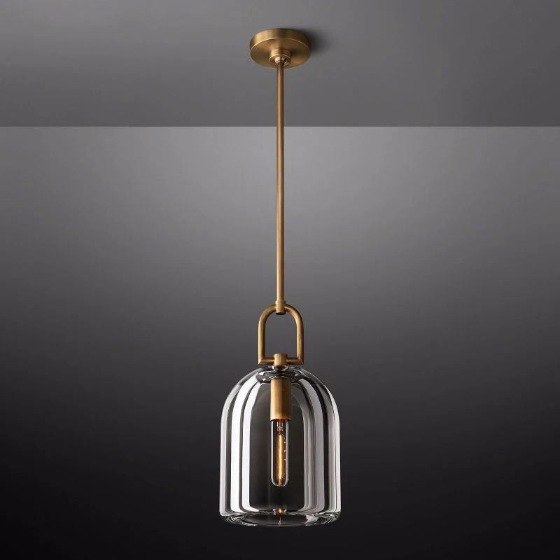 Bota Crystal Cloche Pendant 5'' 8''10''D