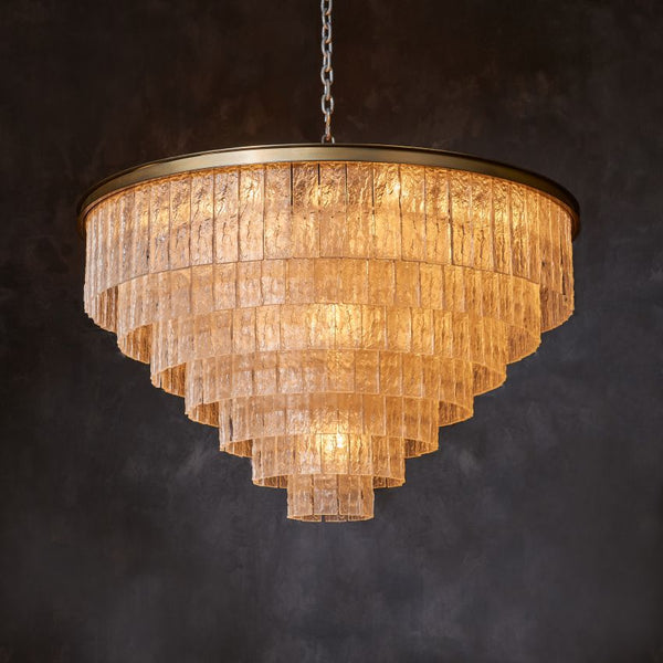 Claire Crystal Round Chandelier
