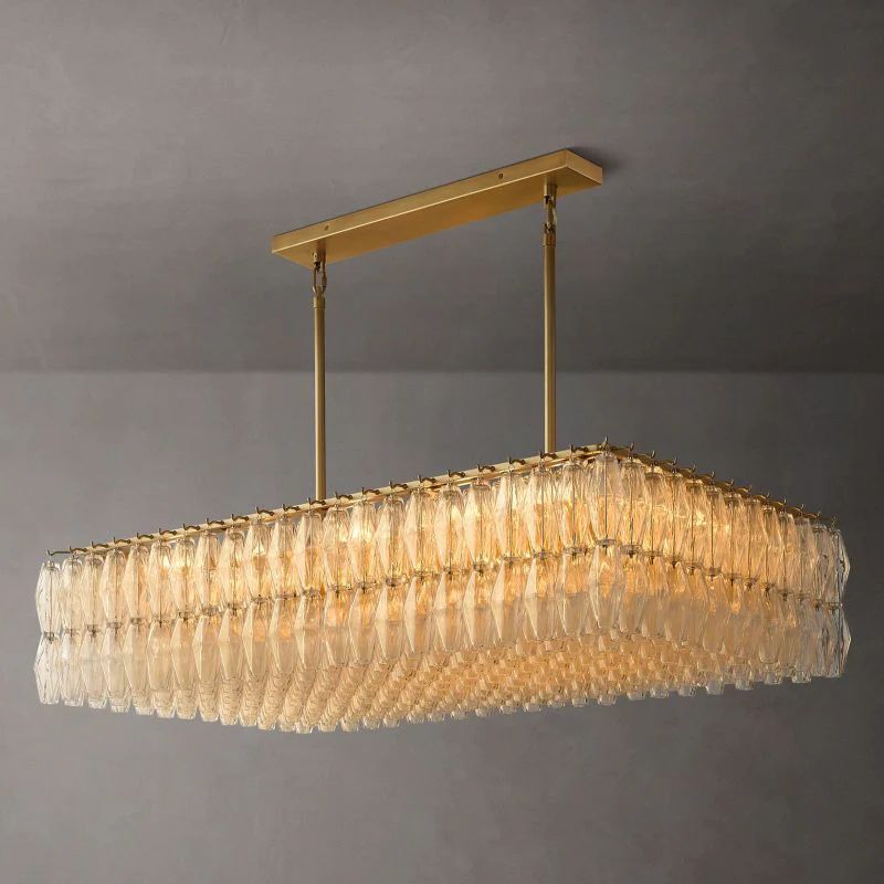 Chara Rectangular Chandelier 54