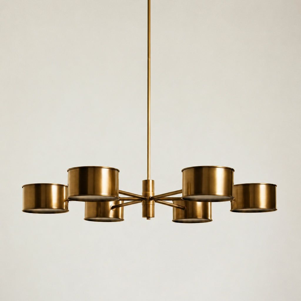 Daphne Metal Round Chandelier
