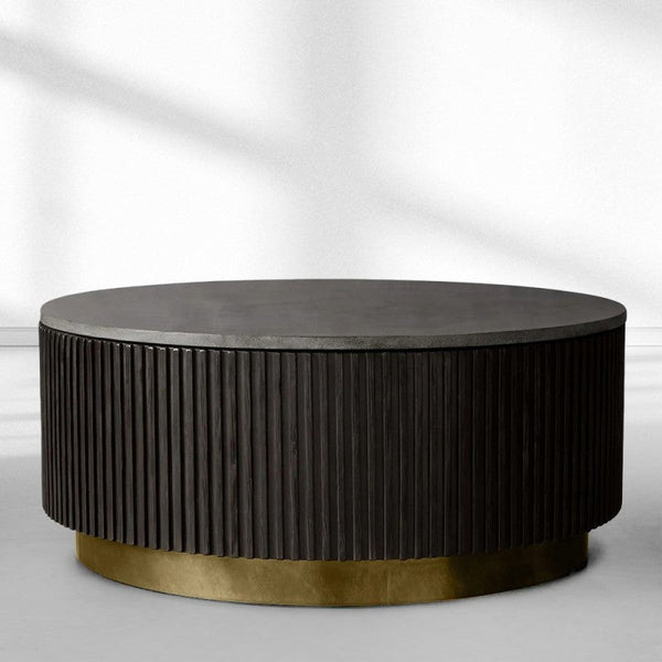 Finnley Marble Top Round Coffee Table