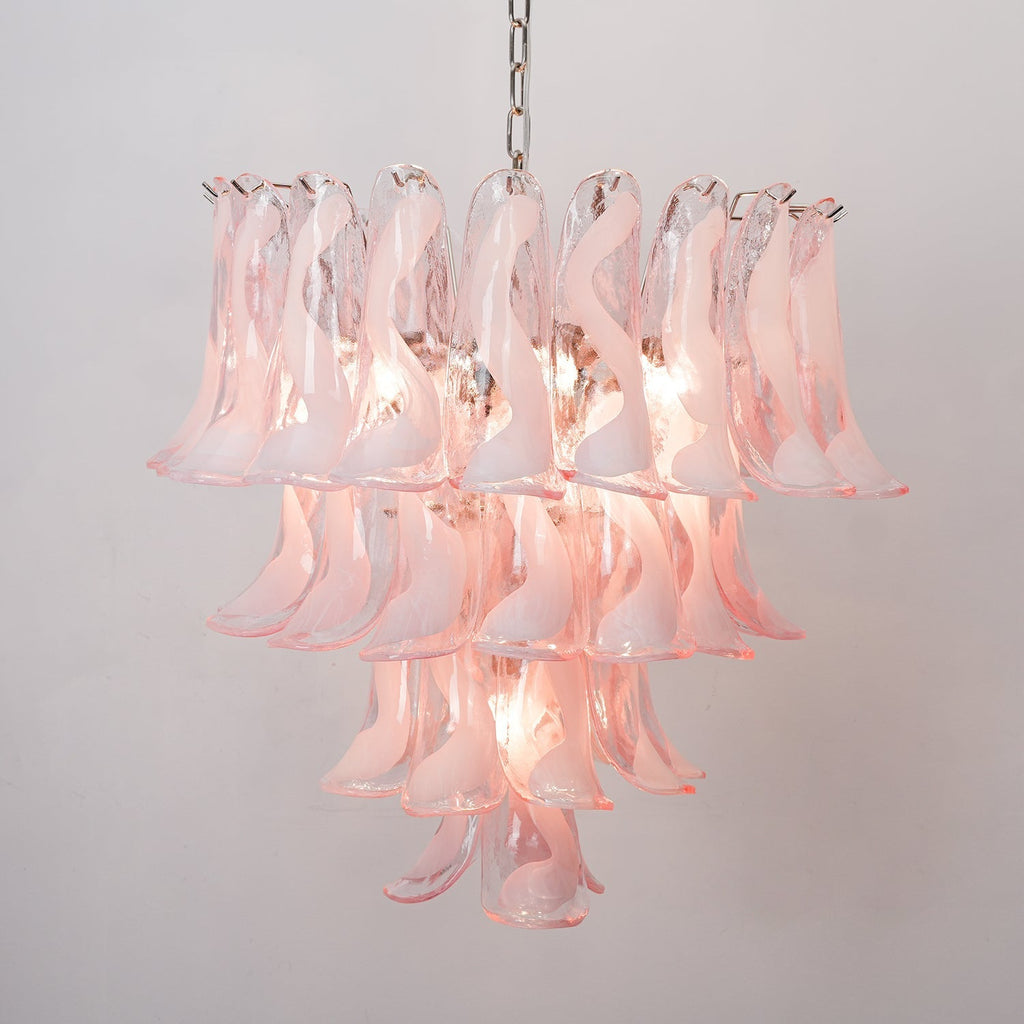 Florentine Lily Murano Glass Chandelier