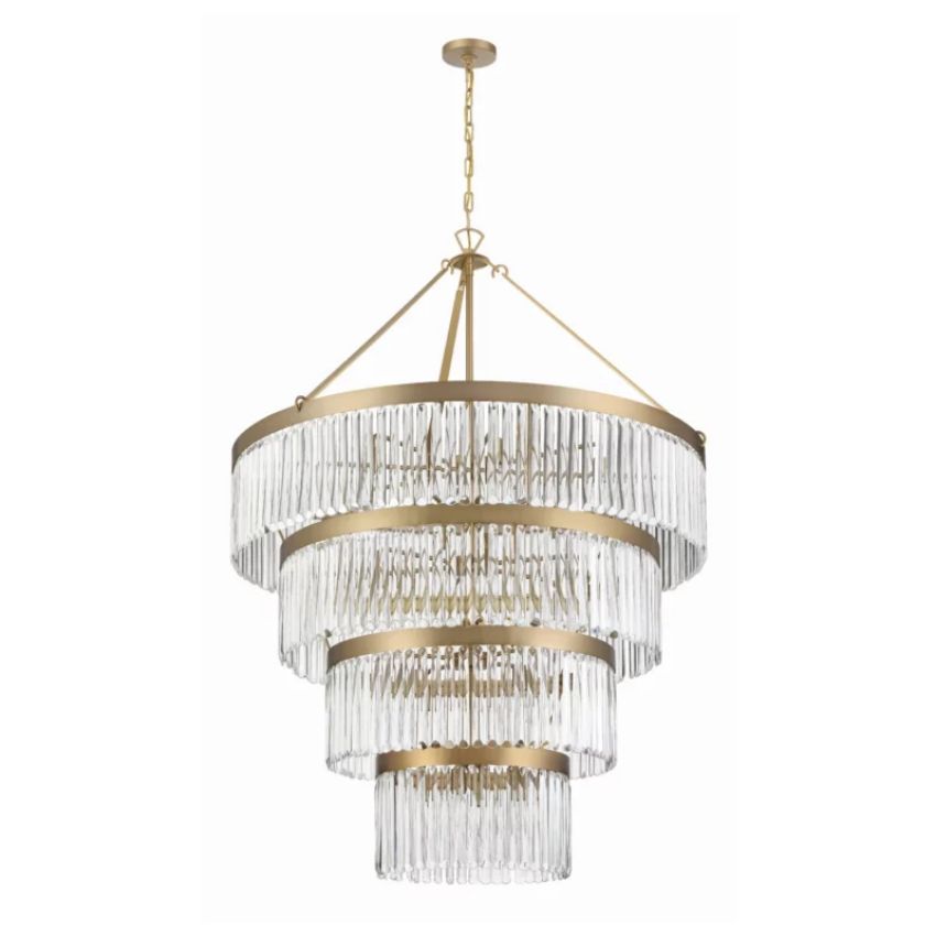 Grant 4-Tier Round Chandelier 40