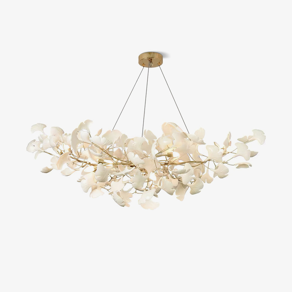 Ceramic Gingko Chandelier B