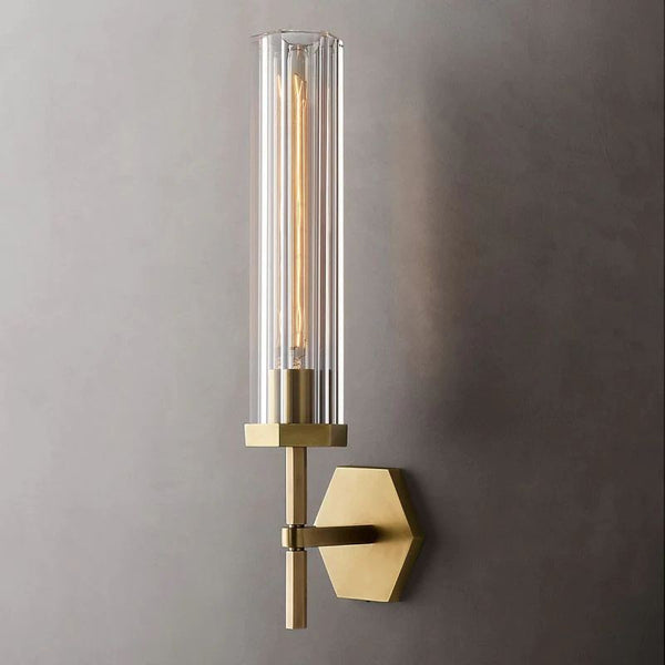 Lamber Hexagonal Grand Wall Sconce