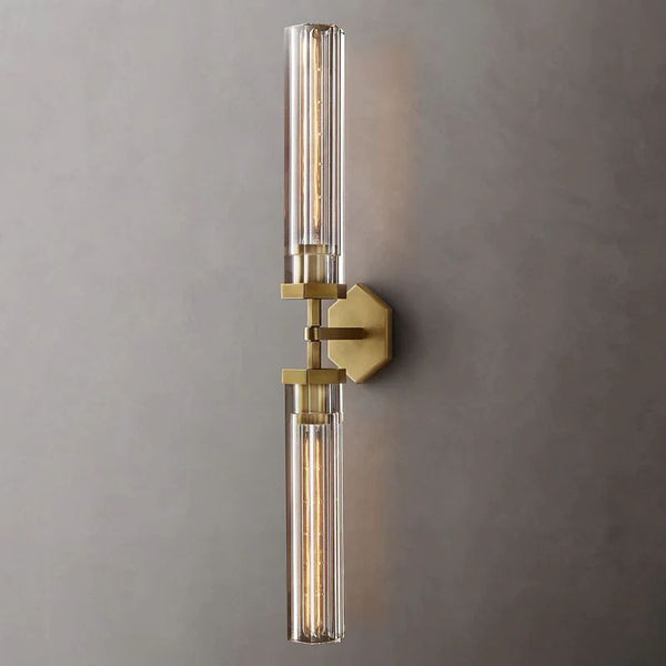 Lamber Hexagonal Linear Grand Wall Sconce