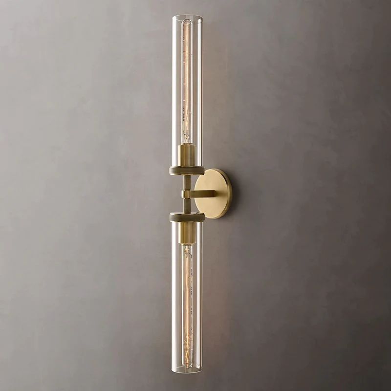 Lamber Round Linear Grand Wall Sconce