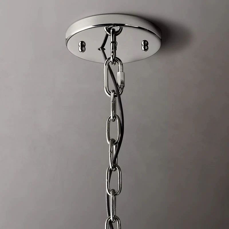 Harlo Calcite Round Chandelier 60" - Yovalighting