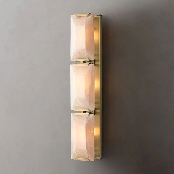 Harlo Calcite Triple Sconce